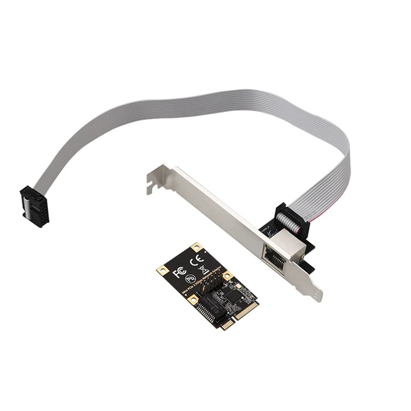 Сетевая карта JABS Mini PCIE Gigabit с одним портом, сетевой адаптер Ethernet 2500M, игровая сетевая карта RJ45 LAN