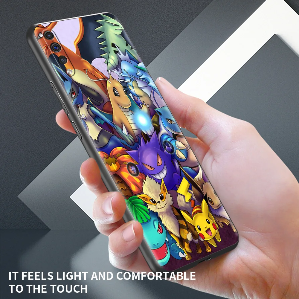 Funda For Samsung Galaxy Note 20 Ultra 10 Plus Lite A50 A70 A30 Soft Phone Case A20 A20e A40 A10 A10e 9 8 Cover Hot Pokemon Game images - 6