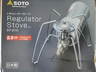 Японская печь-паук SOTO Black ST-310MT уличная альпинистская печь для кемпинга