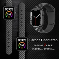 carbon fiber pattern watch band for apple watch band 44mm 40mm 3842mm correa 41mm 45mm bracelet for iwatch 7 6 5 4 3 se strap