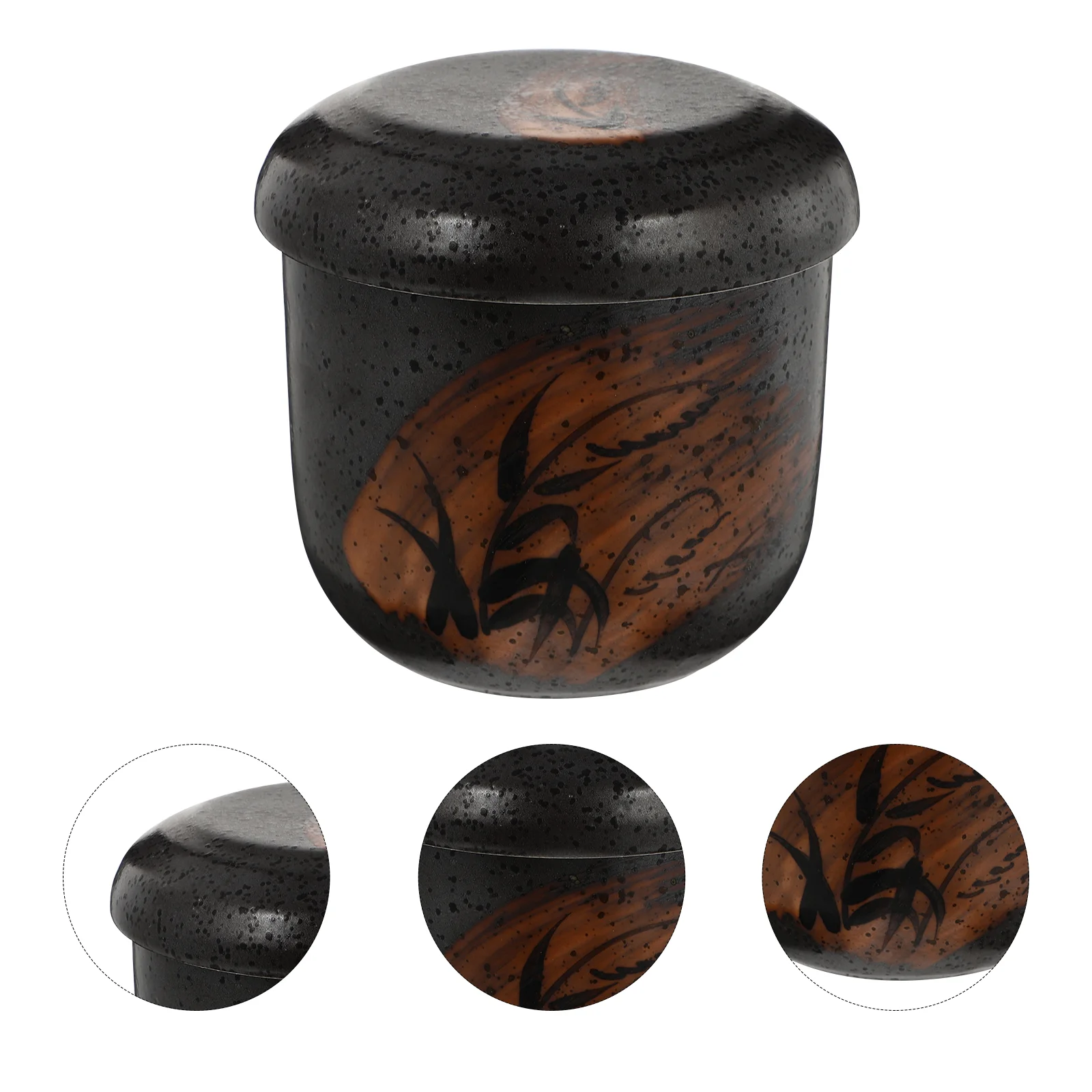 

1pc Delicate Creative Practical Ceramic Stew Pot Steaming Cup Soup Bowl for Home