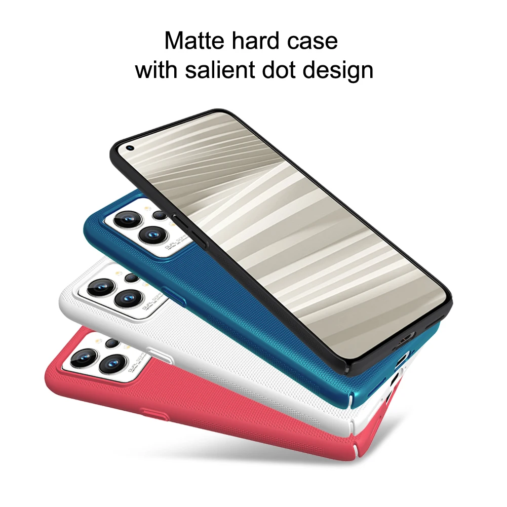 

Чехол Realme GT2 Pro, матовый чехол NILLKIN, жесткий матовый чехол из поликарбоната, тонкая задняя крышка, чехол для телефона s для Realme GT2 Pro, защитный че...