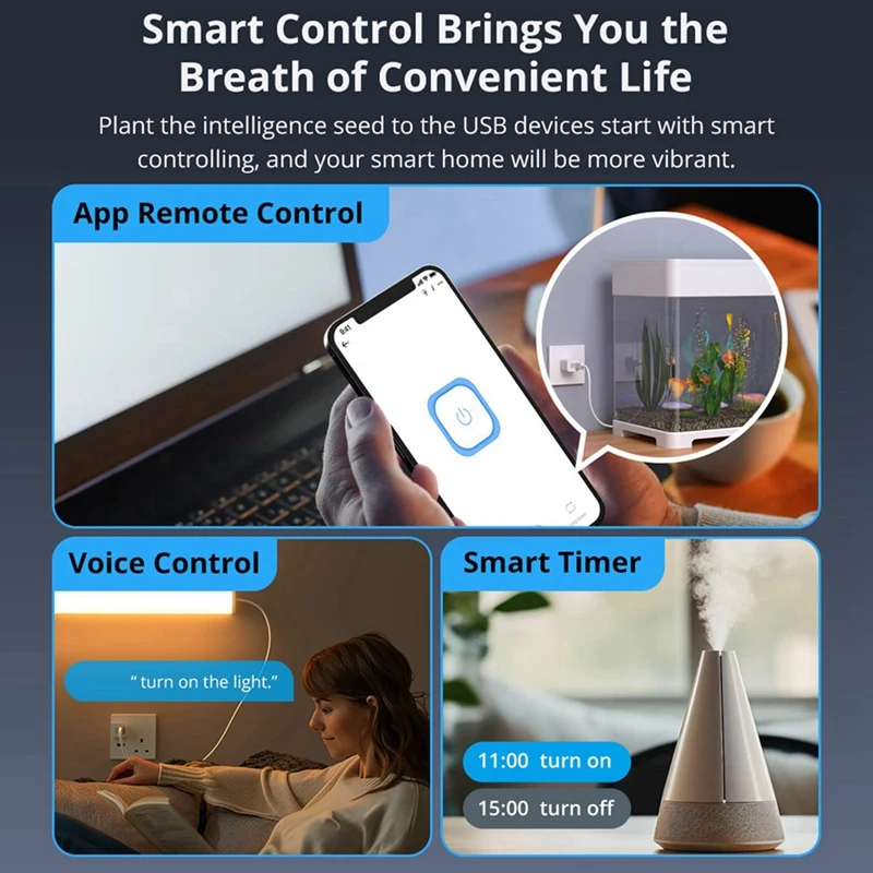 Zbmicro Smart Zigbee USB Adapter Plug Высокоскоростная USB-зарядка Ewelink Alexa Голосовое управление
