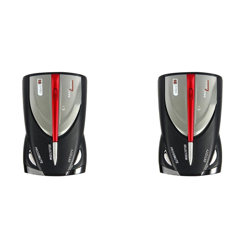 

2X 16-Band 360° Car Speed Gps Voice Alert Radar Detector Cobra Xrs M3O0I