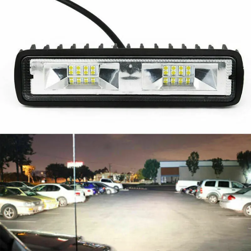 

LED Headlights 12-24V For Auto Motorcycle Truck Boat Tractor Trailer Offroad Working Light 36W LED Work Light Spotlight