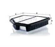 

Air filter ANTARA - CAPTIVA 11 C140 for C30012