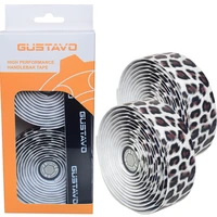new road bike bar tape leopard print handlebar tapes evapu soft anti vibration wrap tape durable bar bartape