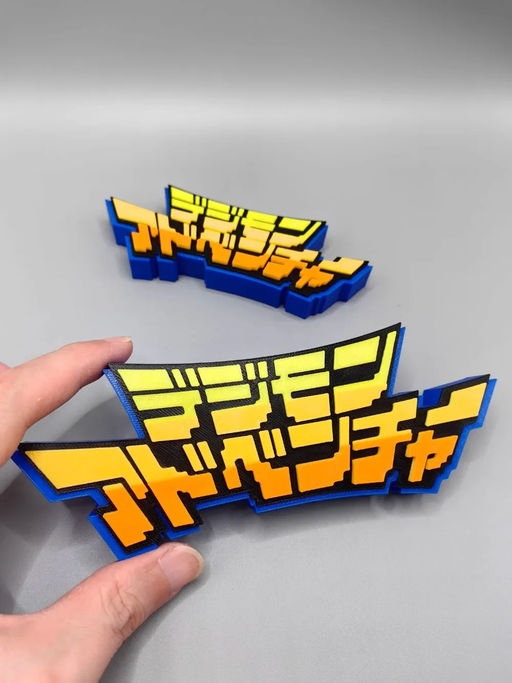 Фото Аниме Digimon 3D модель логотипа кукла вывеска для цифрового монстра фигурка витрина косплей выставка орнамент игрушка №1