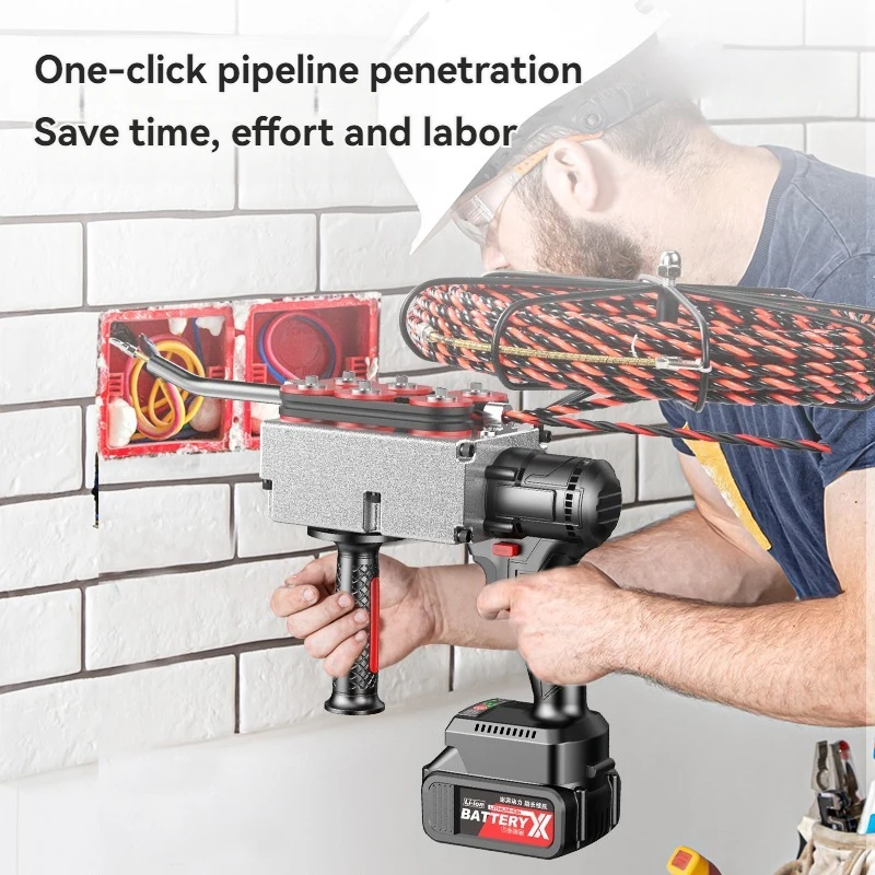 Автоматическая электрическая резьбонарезная машина электрик инструмент для