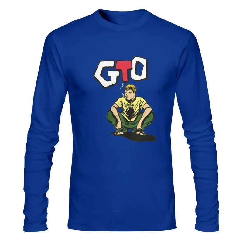 

Man Clothing GTO Great Teacher T Shirts Onizuka O-Neck Short Sleeved Lightweight Male S-6XL Tee Shirt Purified Cotton T-Shirts