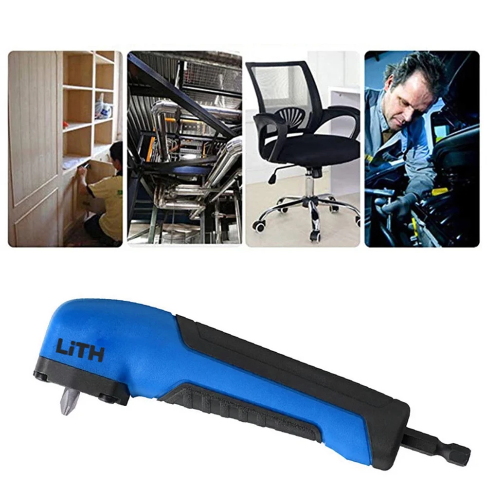 

Переходник для электродрели под прямым углом 90 ° С шестигранным хвостовиком