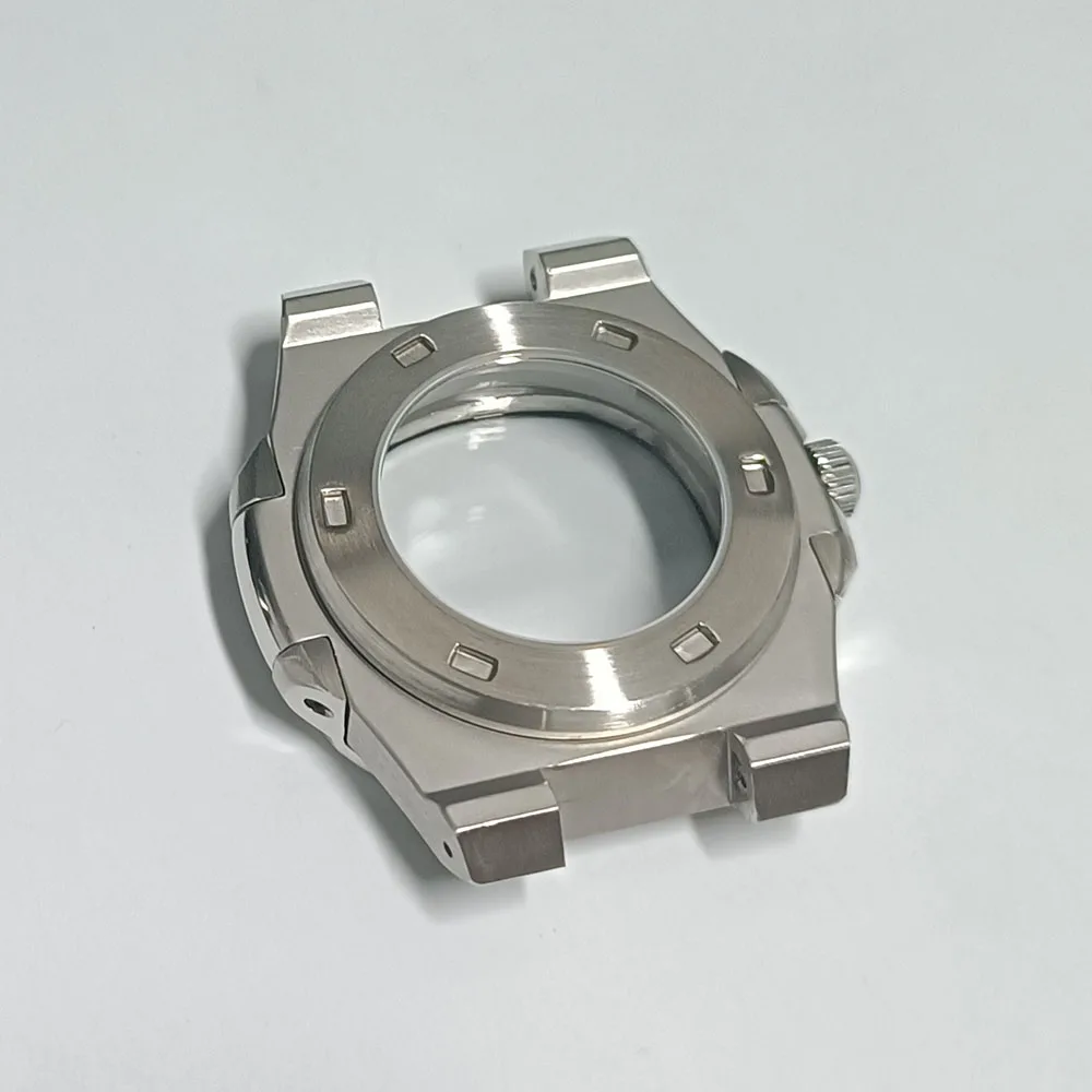 Фото N H35 43 мм Стальной корпус Сапфировое стекло Подходит для NH34 N H35 NH36 NH70 Механизм Аксессуары для часов Запчасти для наручных часов N H35 Циферблат №4