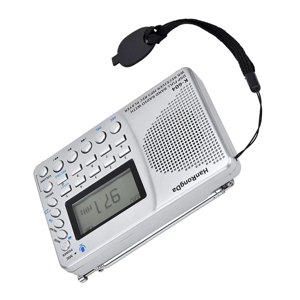 

Stereo Radio with Time Display Music Speaker MP3 Player Electronics