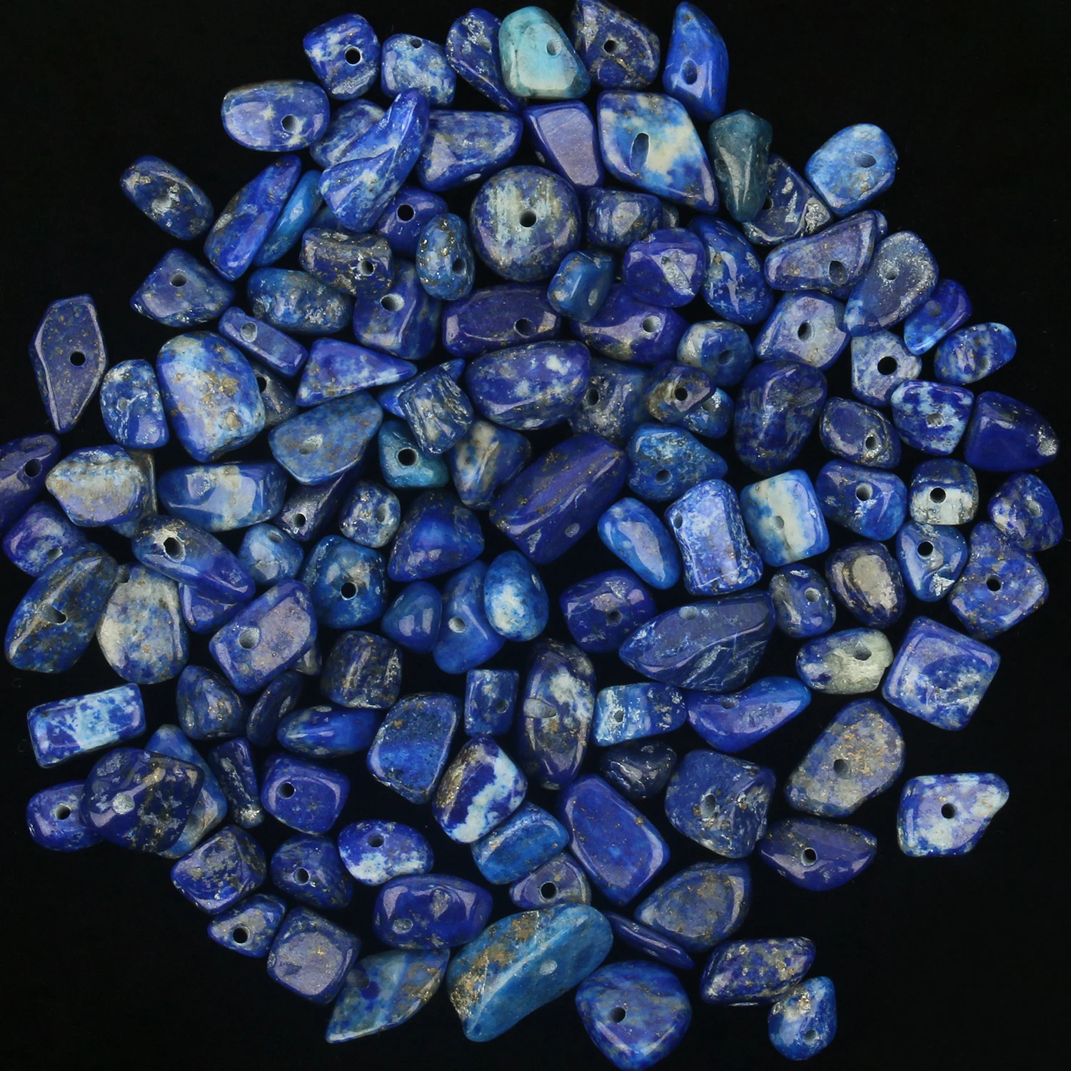 

3 мм-8 мм, натуральный камень, нерегулярный гравийный чип ляпис-лазурит, свободные разделительные бусины, фотоэлемент, браслет, ожерелье, 16 дю...