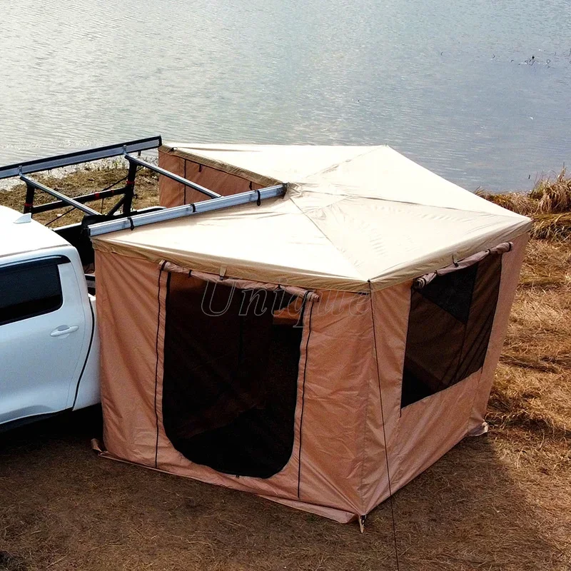 Автомобильная палатка с отдельной крышей в форме большого дома для кроссоверов