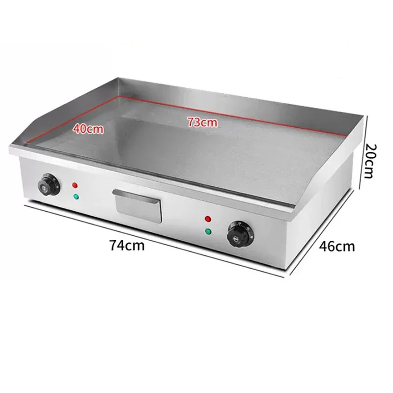 BS-820 Машина для блинов Ручная машина Электрический гриль Коммерческое