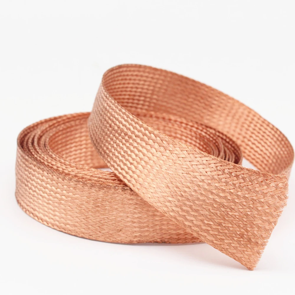 1/2/5 м плетеная муфта из чистой меди 4 6 8 10 16 18 22 28 мм расширяемая металлическая