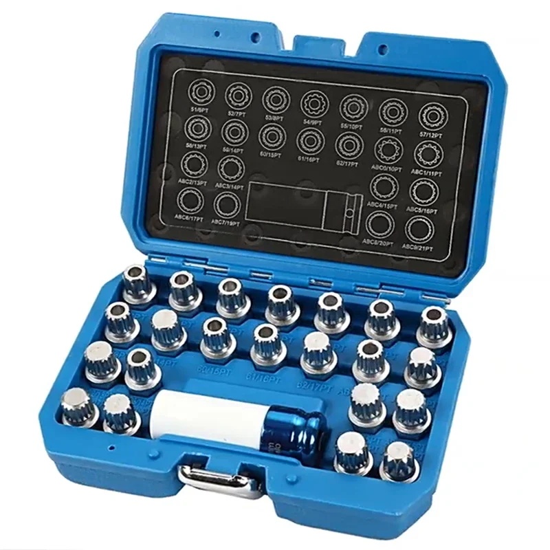 Для 23 шт. колёсный замок Lugnut Противоугонный винт втулка эргономичная розетка для