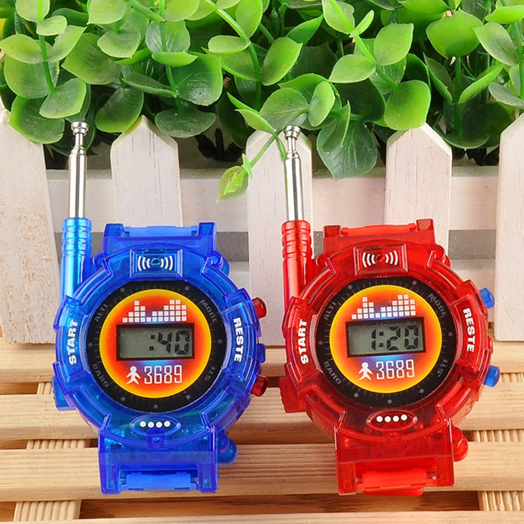 

Simple Radio for Kids Set Kids Parent Toy Intercom Wrist Outdoor Toy Children intercom Watch Education