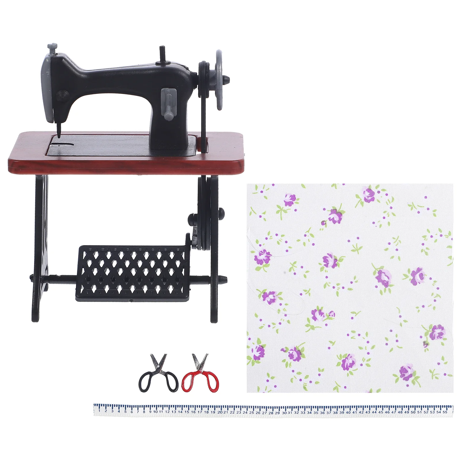 

Home Decor Simulation Sewing Machine House Miniature Tiny Accessories Model