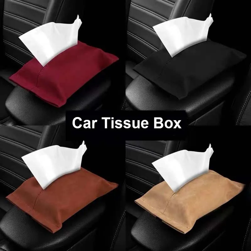

Vehicular Tissue Holder Car Sun Visor Seat Back Tissue Box Napkin Paper Box Pumping Paper Storage Box