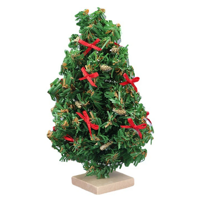 

1/12, кукольный домик, Рождественская елка, искусственный кукольный домик, миниатюрный декор для фестиваля, рождественские аксессуары, украш...