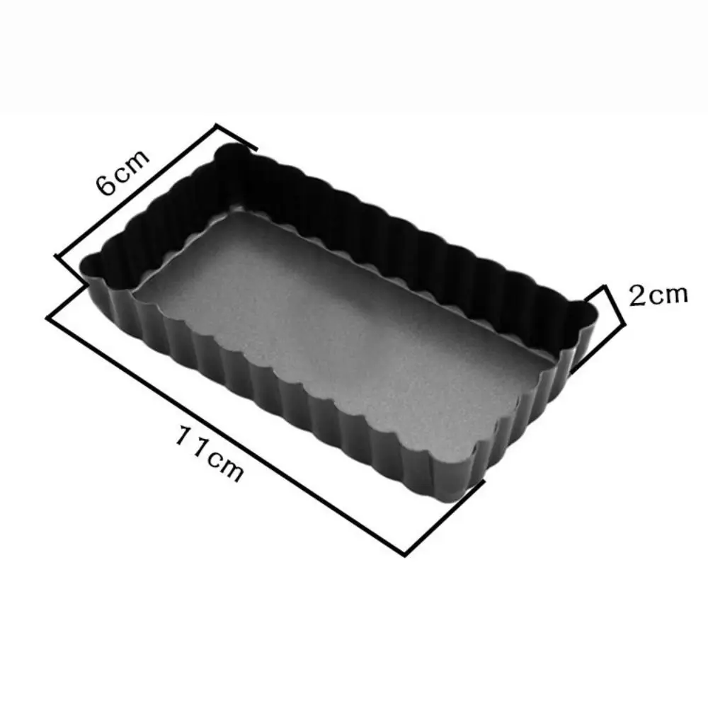 Новинка Прямоугольная форма для выпечки торта съемное дно антипригарная Tart