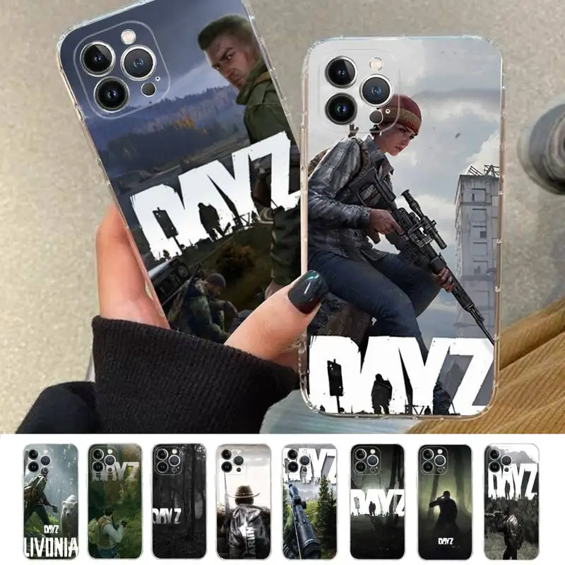 

POP MART D-DayZS Z-ZombieS Game Phone Case For iPhone 14 11 12 13 Mini Pro XS Max Cover 6 7 8 Plus X XR SE 2020 Funda Shell