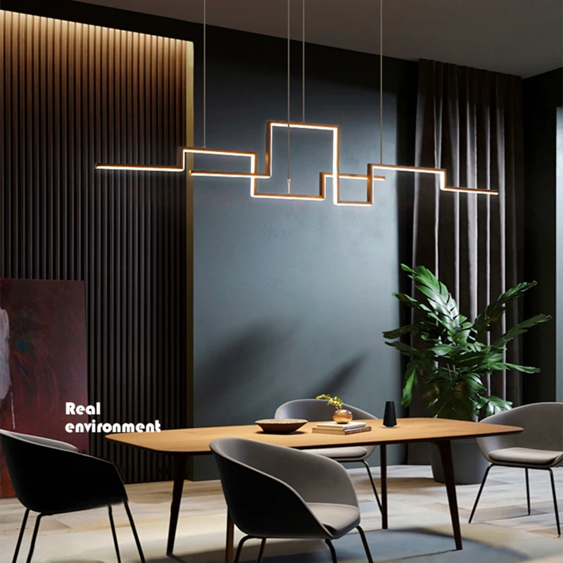 

2022 светодиодный ная Подвесная лампа для столовой, кухни, гостиной, спальни, дома, современный дизайн, Потолочная люстра, осветительные прибо...