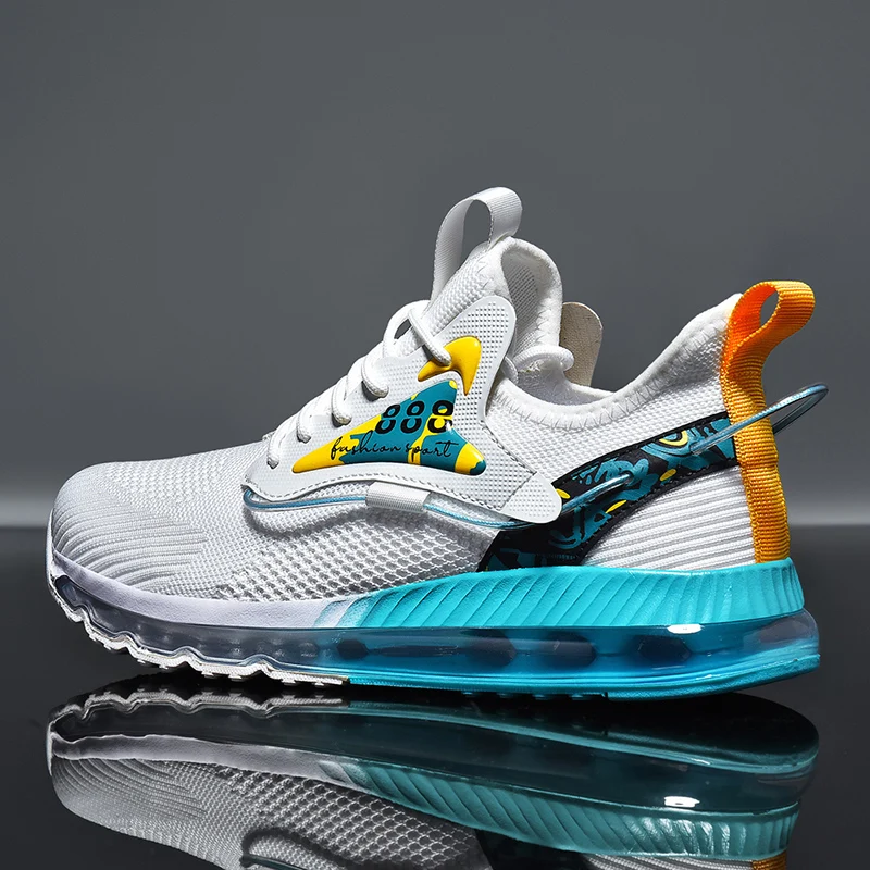 

Sneakers Men Summer Basketball Shoes Breathable Cushioning Non-Slip Sports Gym Training Athletic High Quality Male Sneakers