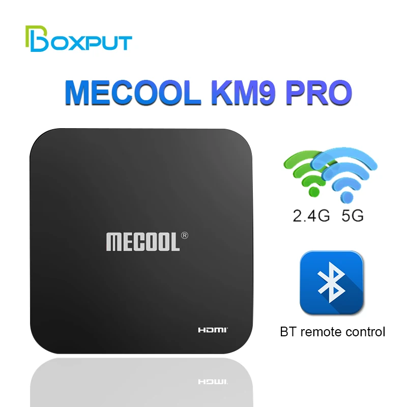 

Mecool KM9 Pro Classic Google Certified Amlogic S905X2 Android 10.0 2G 16G 4K HDR Cast Voice Control Android TV Box Prefix