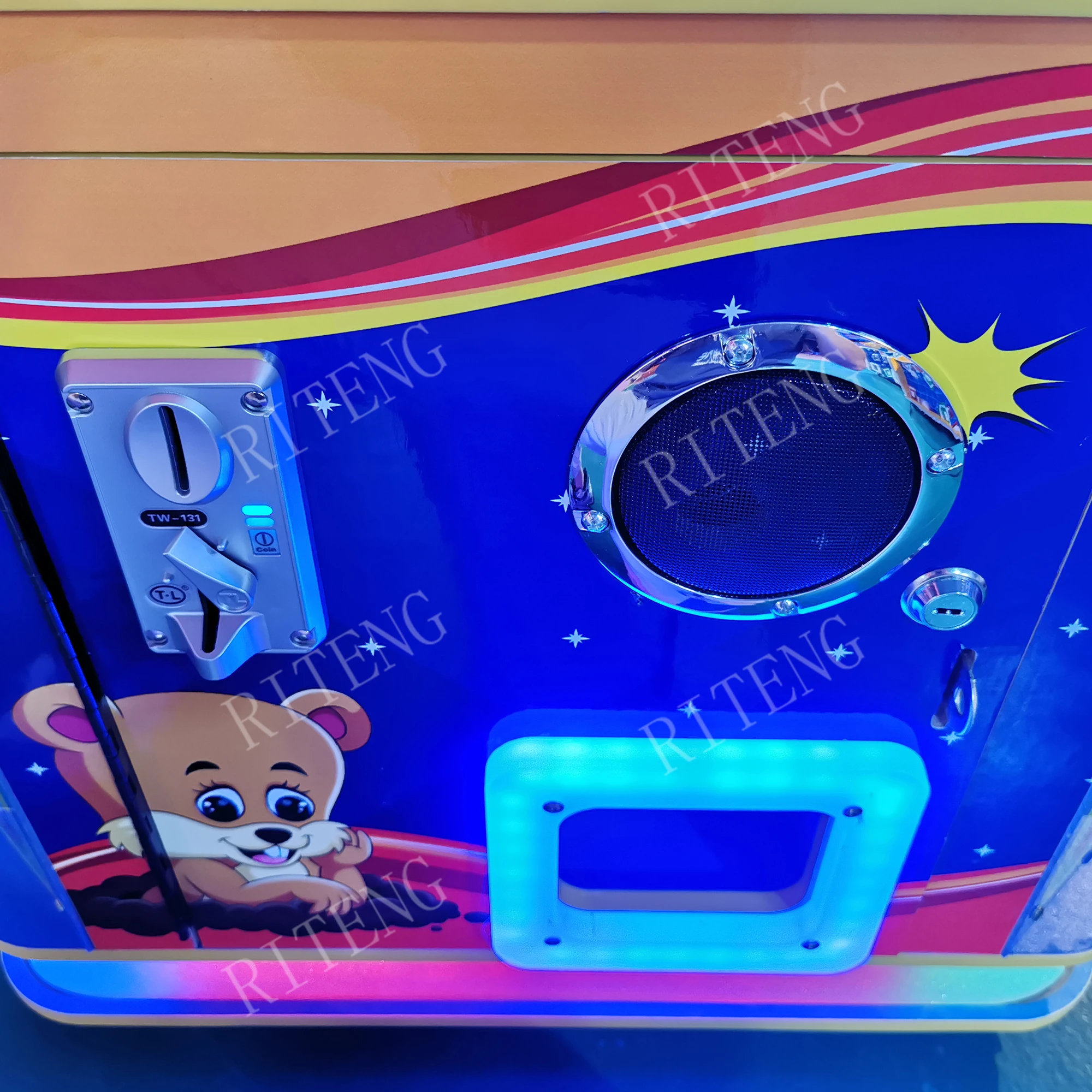 Хит продаж детская лотерея аркадная игровая машина мышь молоток для удара