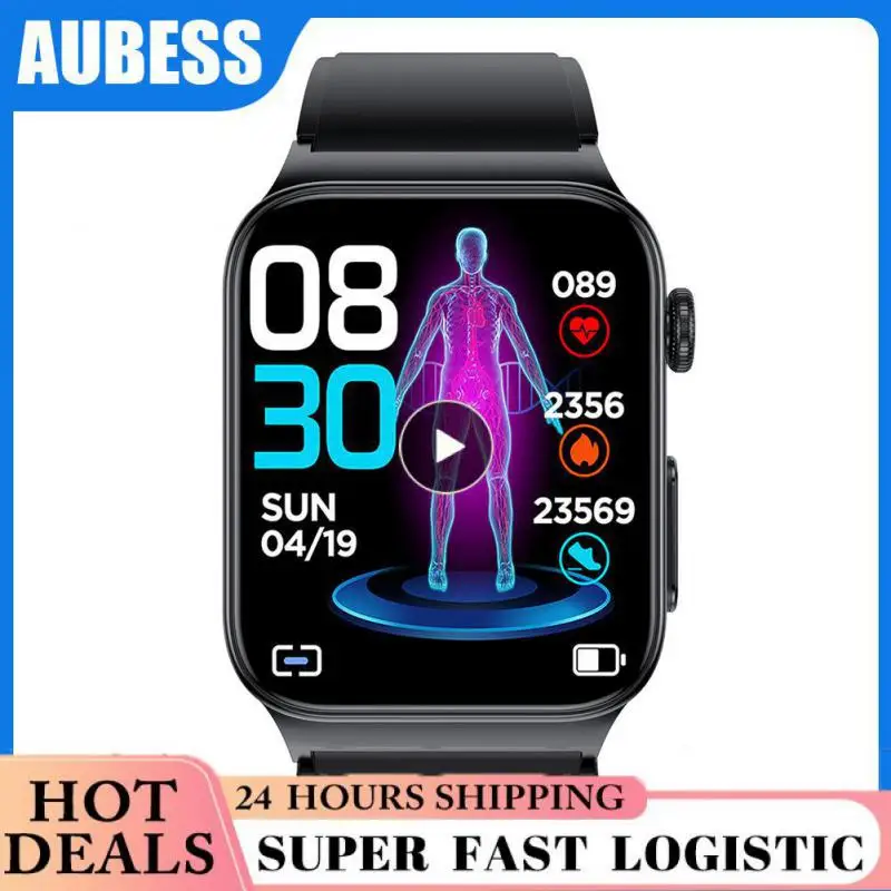 

Heart Rate Blood Pressure Smart Watch Gift Sports Watch 1.92 Inch Fitness Watch Touch Screen Ecg Monitoring Waterproof