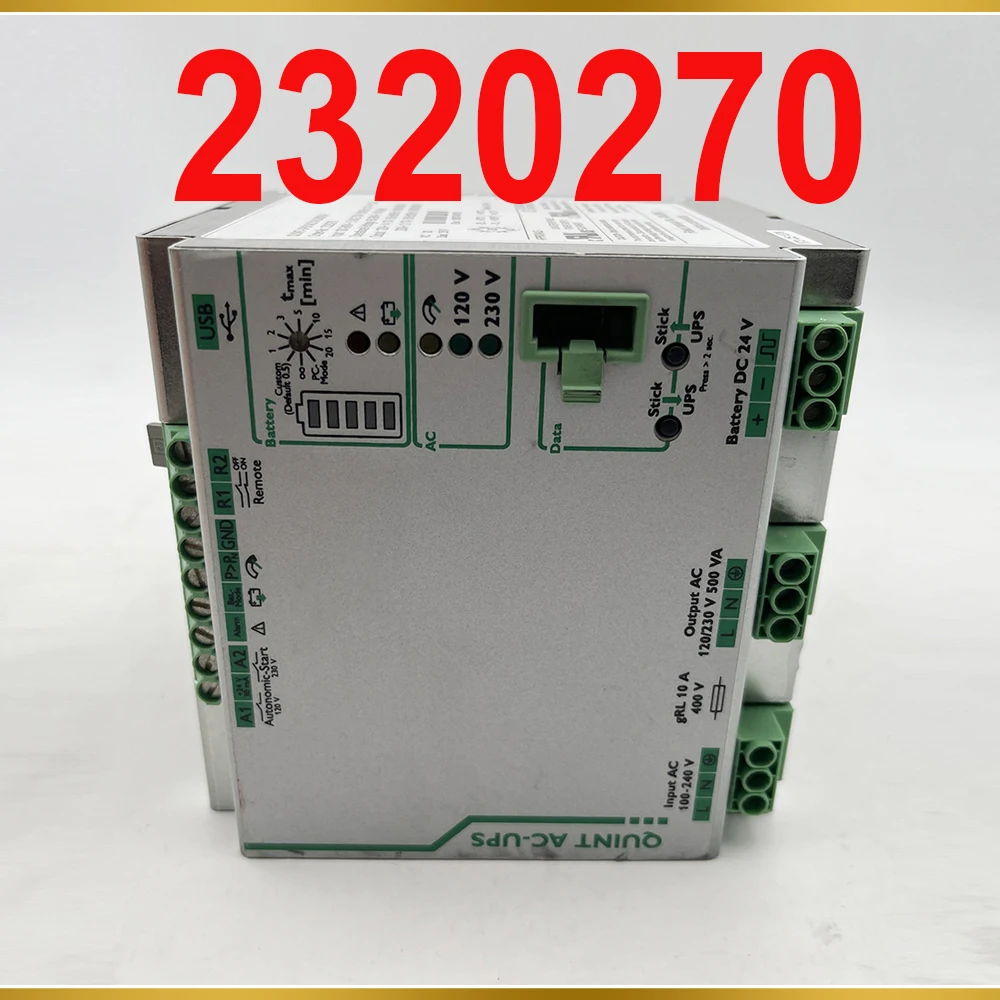 Для источника питания Phoenix QUINT-UPS/1AC/1AC/500VA 24V 400W 2320270