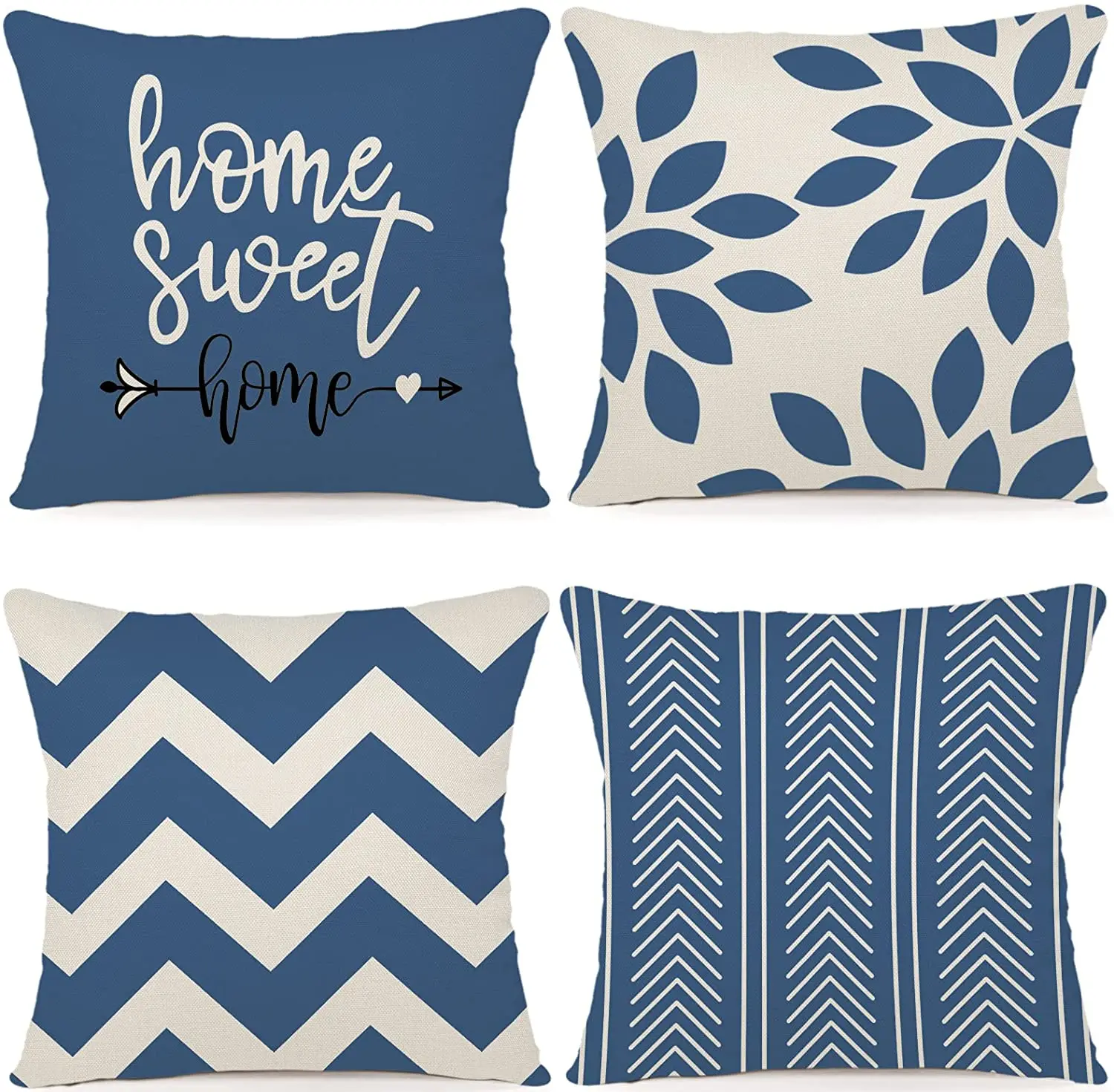 

Light Blue Geometric Pillow Cover, Living Room Sofa Decoration Cushion Cover, Suitable for Living Room, Bedroom, Car, Home Decor