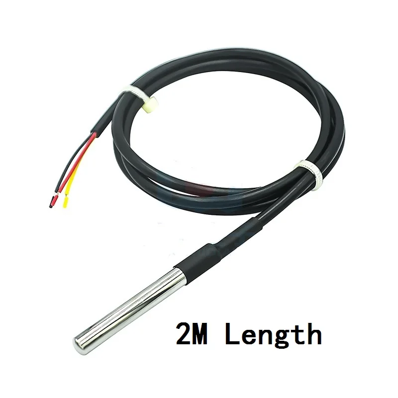 Водонепроницаемый датчик температуры DS18B20 инкапсулированный из нержавеющей