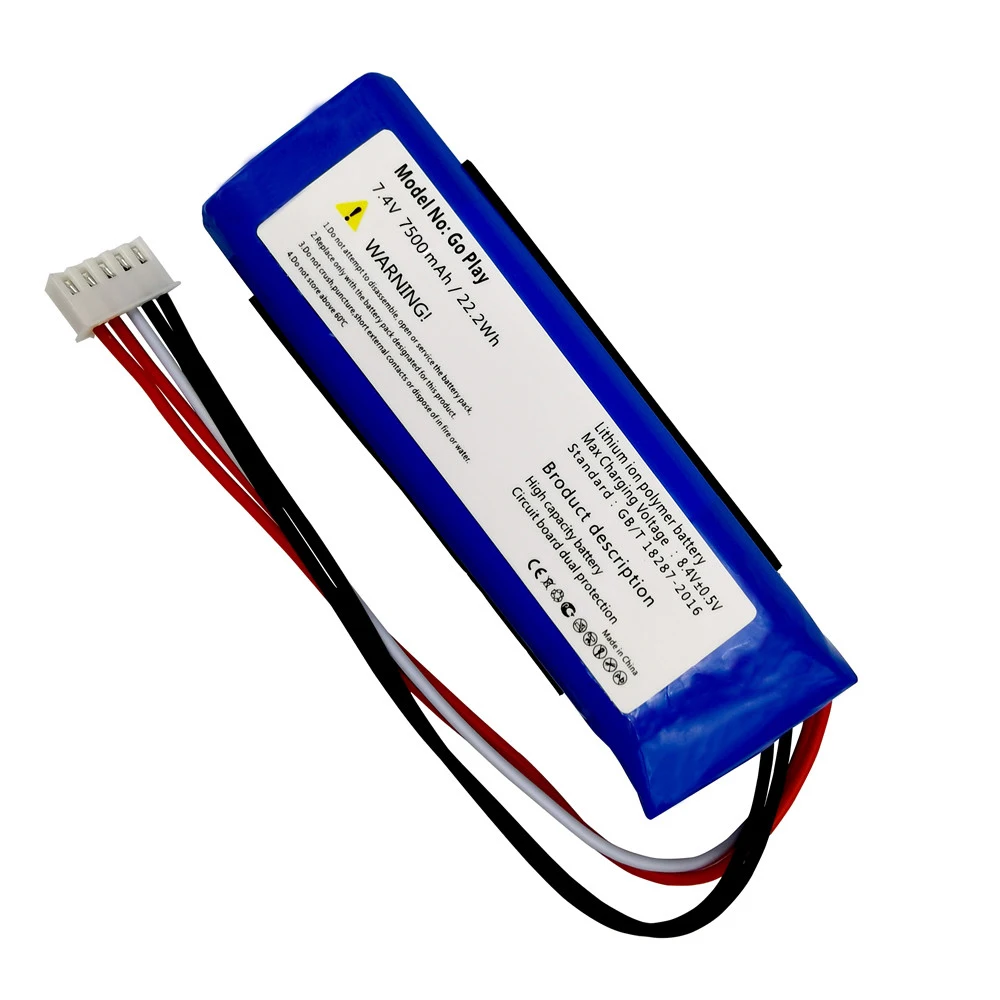 100% Оригинальная новая батарея 7500mAh GSP1029102 01 для Harman Kardon Go Play Mini JBL CP-HK06 Bluetooth Speaker on