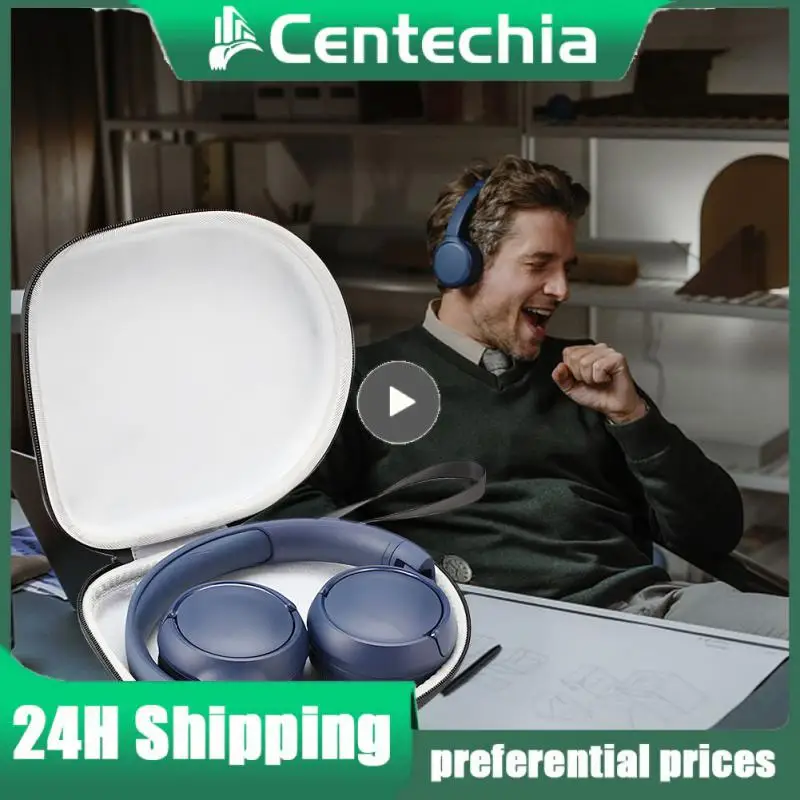 

Protective Cover Carrying Bag For Tnue 510bt Nc Headphones Eva Earphone Bag Portable Hard Eva Travel Protective Hard Shell