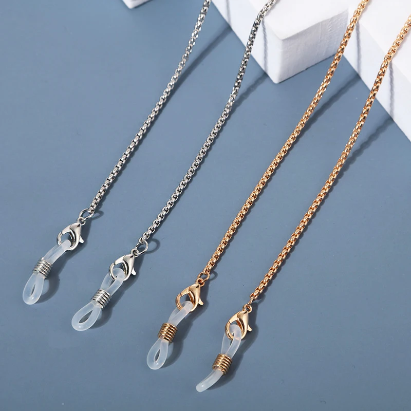 

Fashion Mask Reading Glasses Chain For Women Metal Sunglasses Cords Eyeglass Lanyard Hold Straps Eyewear Retainer
