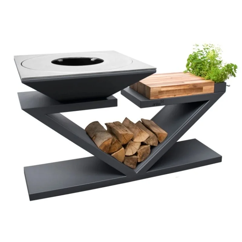 

Luxury Outdoor Steel Grill Brasero High Quality Grill/Outdoor Charcoal BBQ Grill For Cooking
