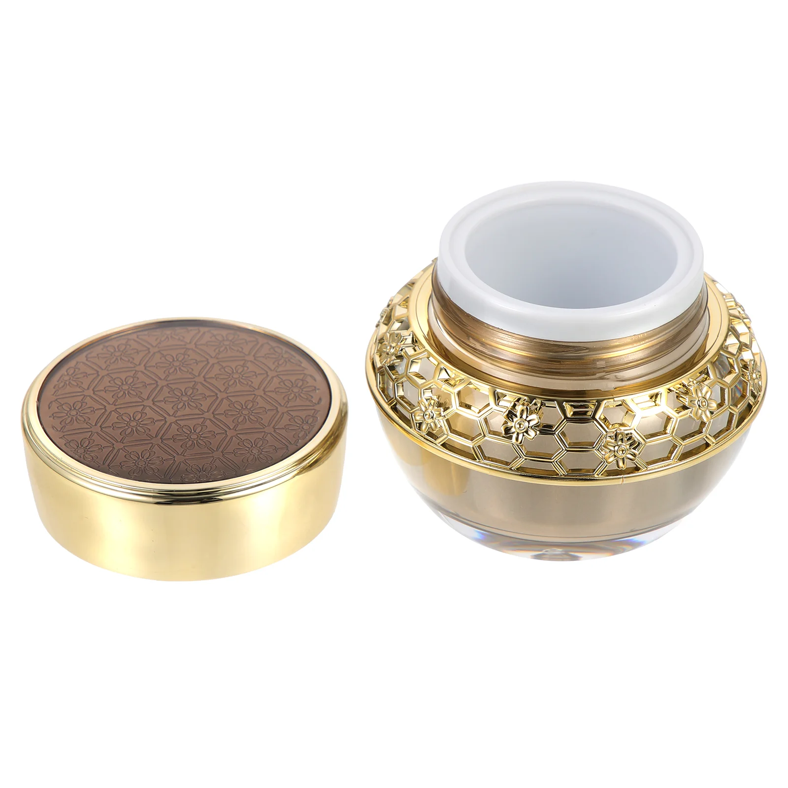 

Cream Bottle Sample Holder Refillable Face Container Plastic Terrarium Spa Lotion Empty Acrylic Travel Skincare Containers