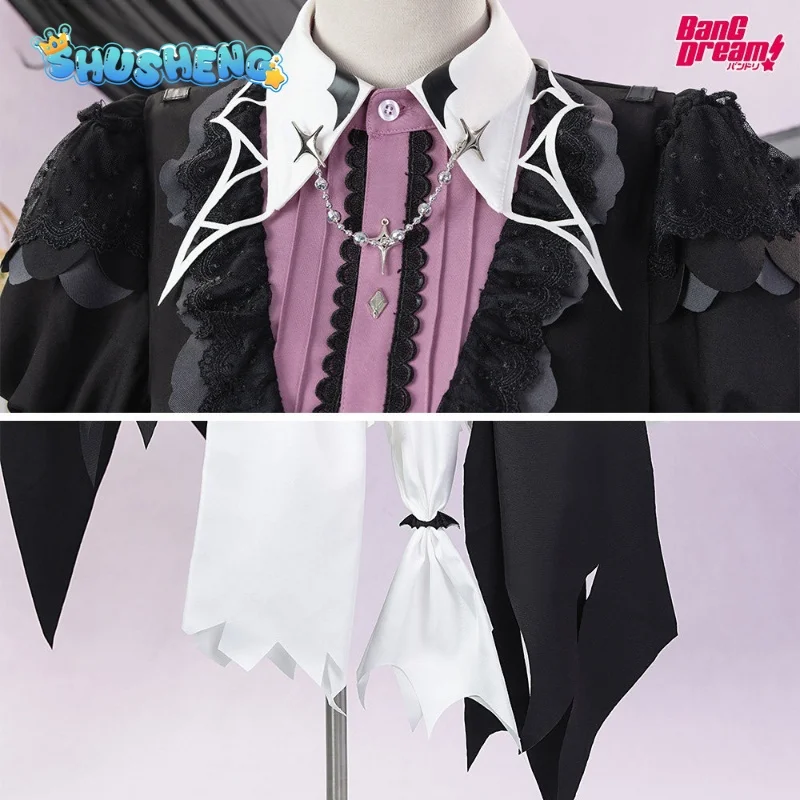 Фото Аниме BanG Dream! Костюм для косплея Nyubara Reona RAS, платье горничной для девочек на Хэллоуин и Рождество, высококачественная новая униформа в стиле Лолита №3