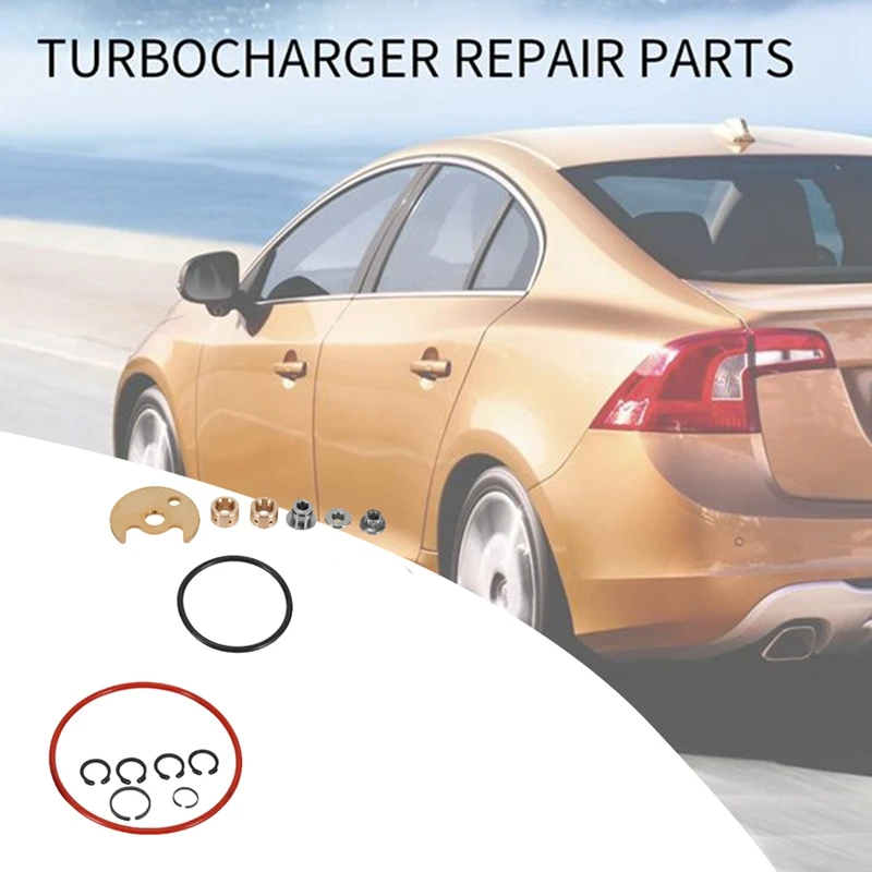 Комплект для ремонта турбокомпрессора TD04 TD04HL аксессуары MITSUBISHI VOLVO XC70 S60 S80 14