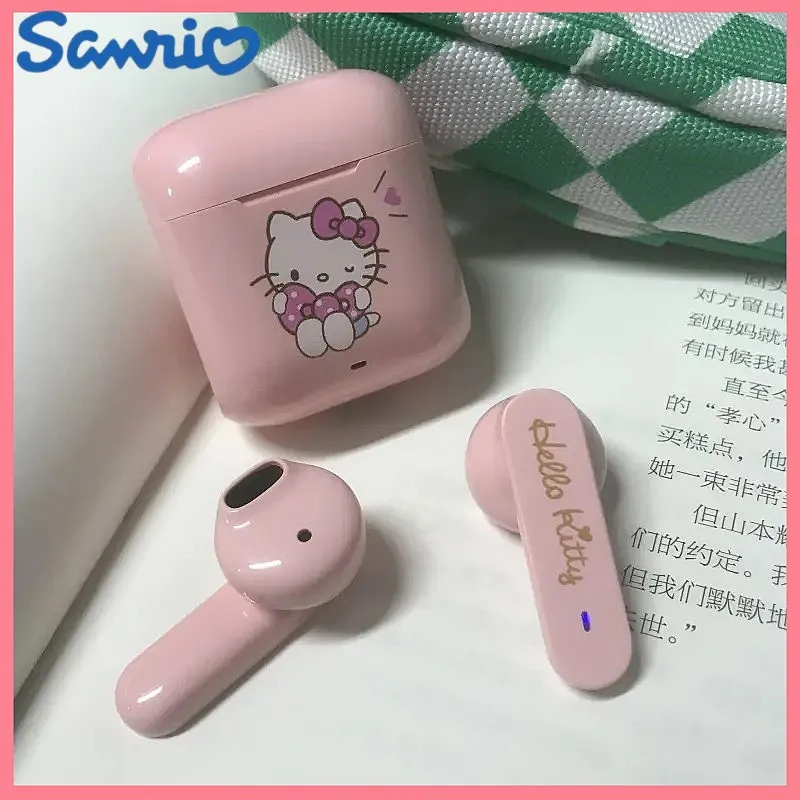 

Sanrio Wireless Bluetooth Headphones Hi-Value Hello Kitty My Melody Kuromi Cinnamoroll Mini Cartoon Anime Kawaii Kids Toys Gift
