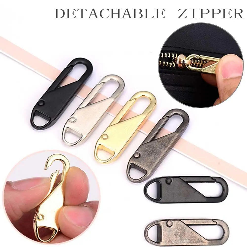 

5 шт., универсальные съемные металлические насадки для молнии, Z6O3