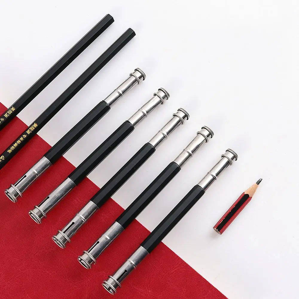 

Hot Sell Kids Art Adjustable Holder Dual Head Writing Tools Pencil Extender