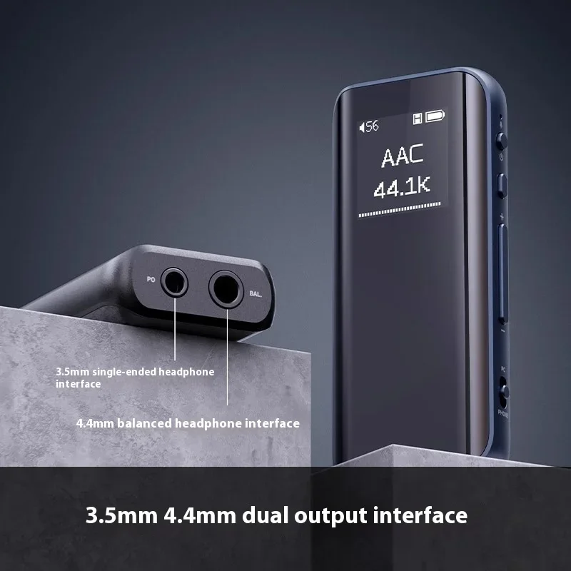 FiiO BTR15 усилитель для наушников Bluetooth 5 1 DSD256 приемник LDAC/aptX адаптивный с 3 мм/4 4 мм