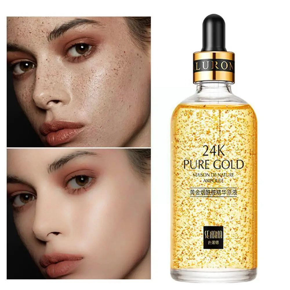 

Moisturize Shrink Pore Lift Firming 24k Gold Hyaluronic Nicotinamide Fae Serum Care Skin Brighten Acid J0u1