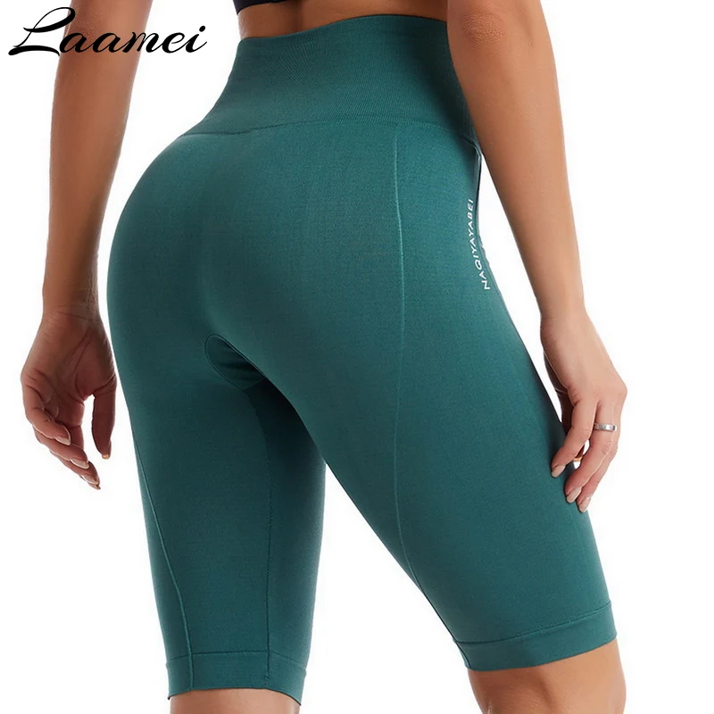 

Women Sports Short Squat Proof High Waist Running Pants Fitness Tight Women Yoga Legging Shorts Cycling Athletic Gym