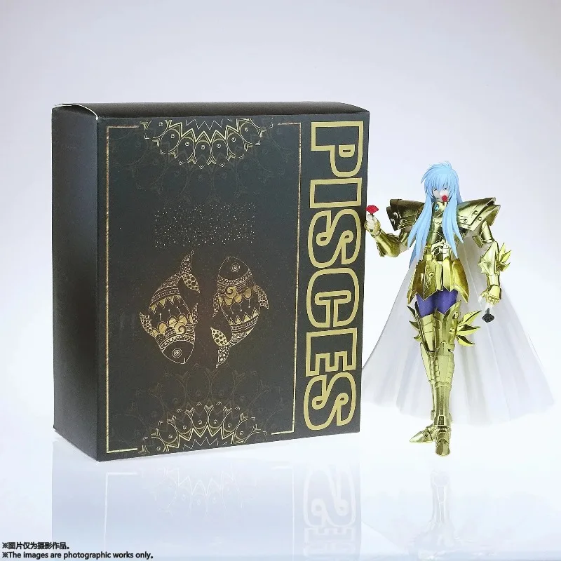 Фото 【ST】【новинка】ShineTime/ST Модель Saint Seiya Myth Cloth The Lost Canvas Рыбы Албафика Золотой Святой Рыцари Зодиака Фигурка №5